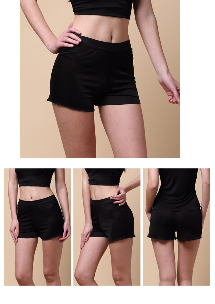 Boxer Lingerie Culotte Tricotée en Soie (Soutien-Gorge NON Inclus) Boxer Lingerie Culotte Tricotée en Soie (Soutien-Gorge NON Inclus)