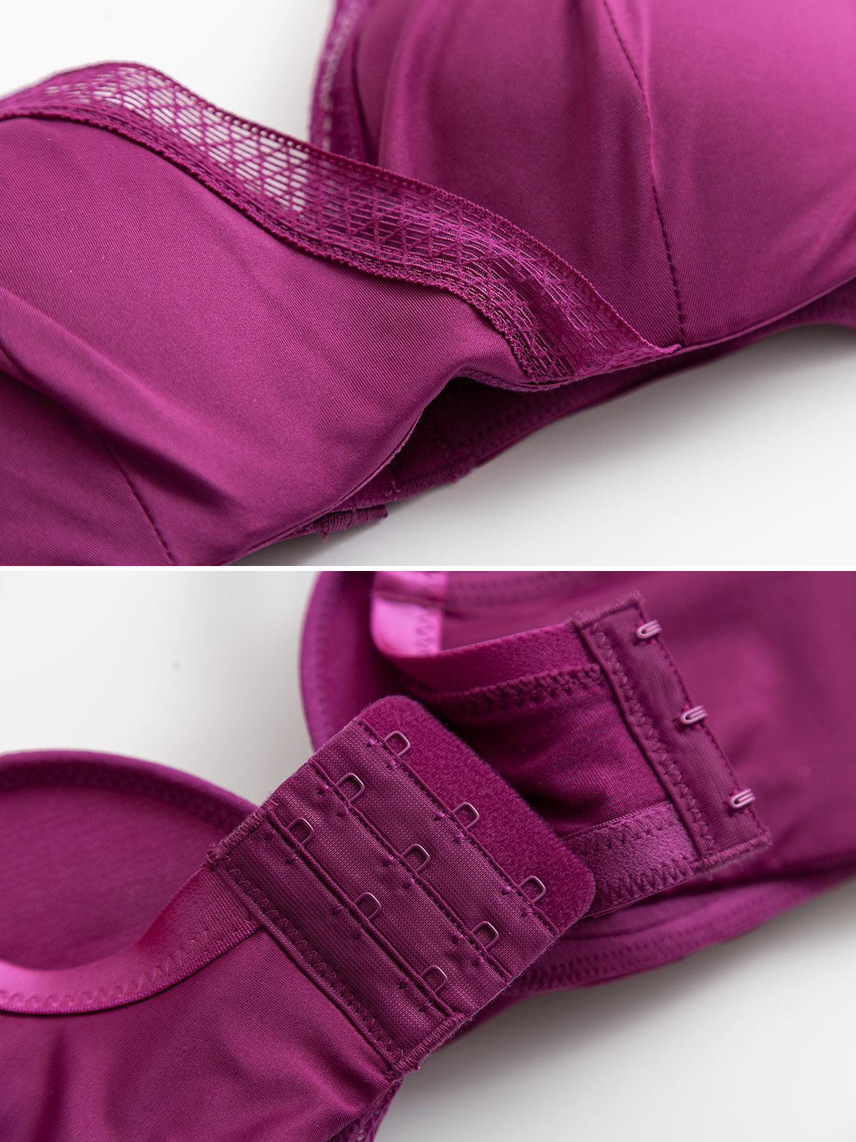 Soutien-gorge confortable en Dentelle Mélangée de soie (Culotte non incluse)