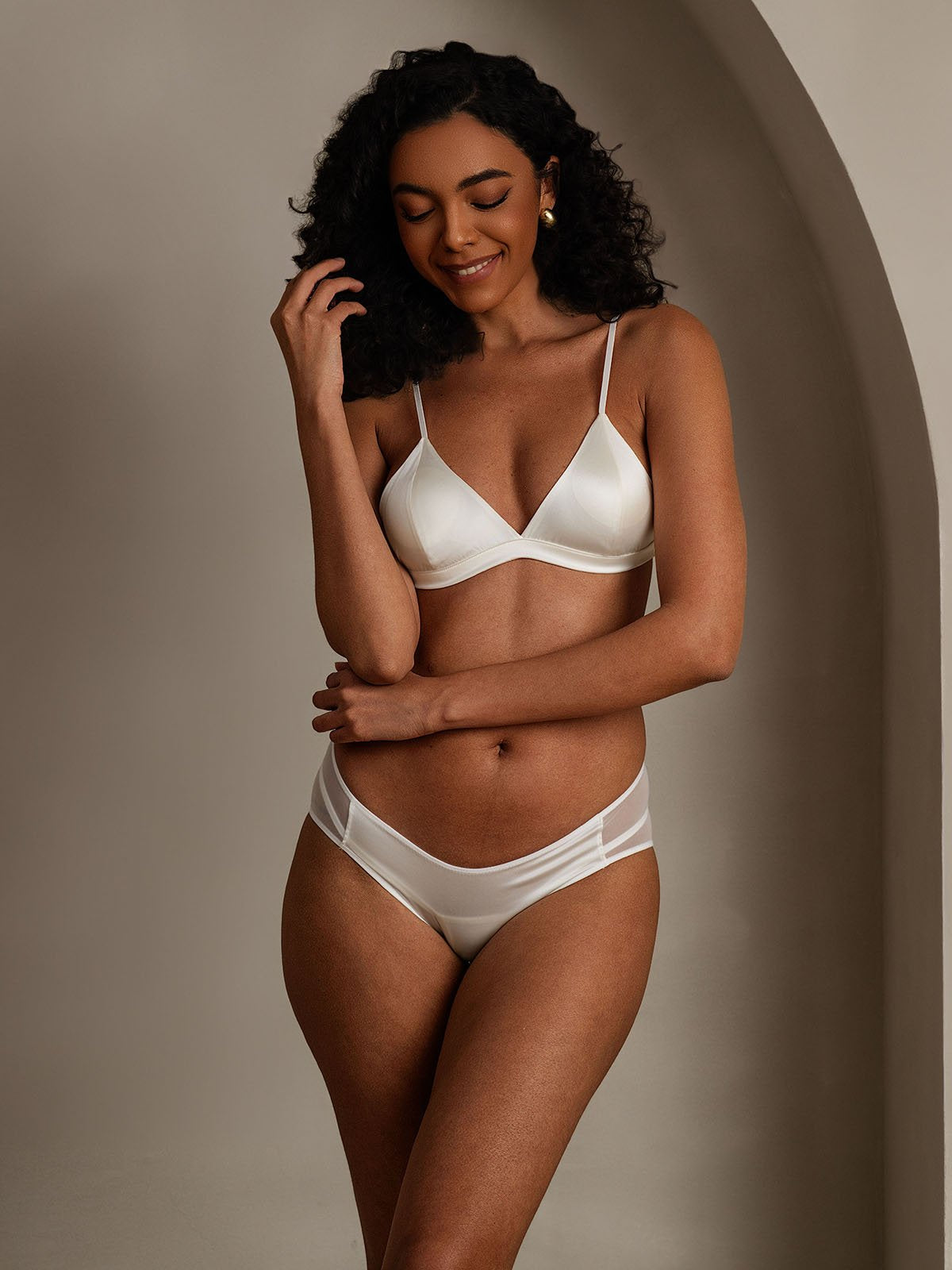 Pure Soie Ensemble soutien-gorge et culotte- 2 pièces Pure Soie Ensemble soutien-gorge et culotte- 2 pièces