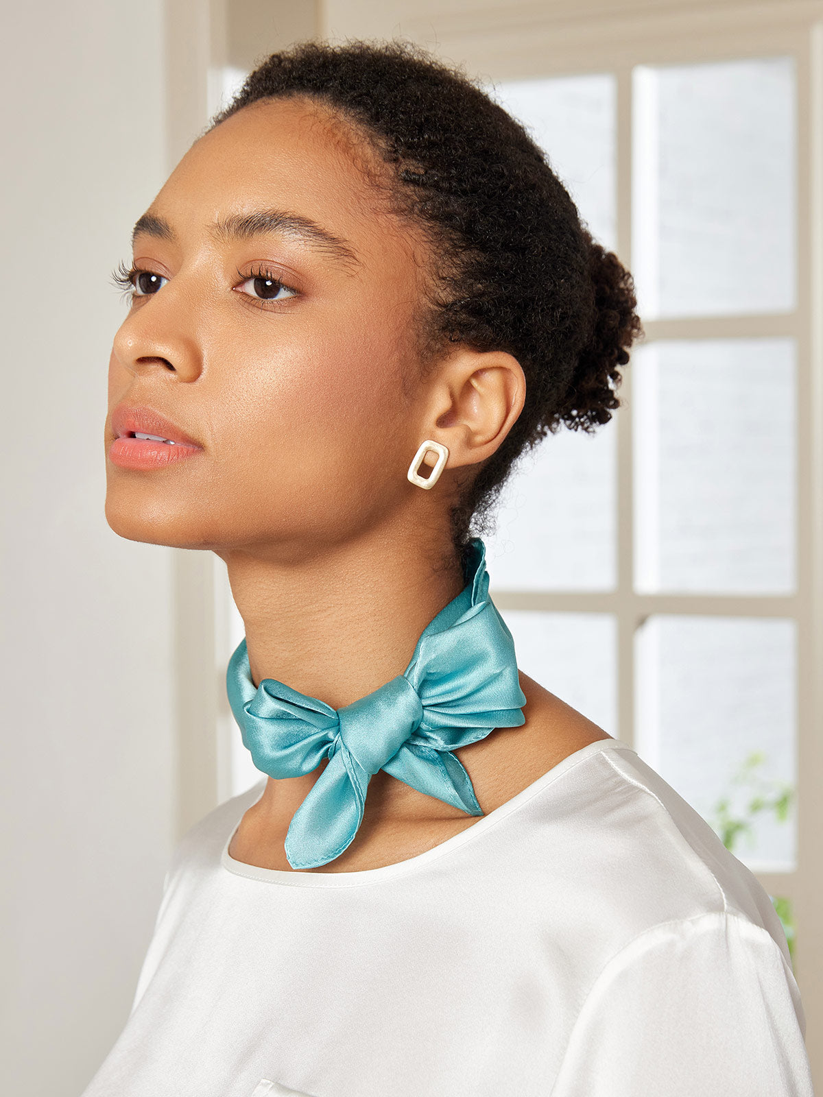Soie Pure Foulard Carré 53x53cm / 21
